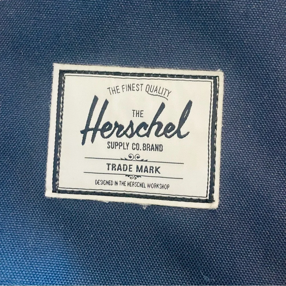 Herschel Supply Co. Navy Backpack with Tan Accents